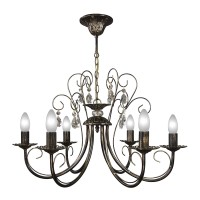 Люстра Петрасвет S1121-6, 6хЕ14 макс, 60Вт