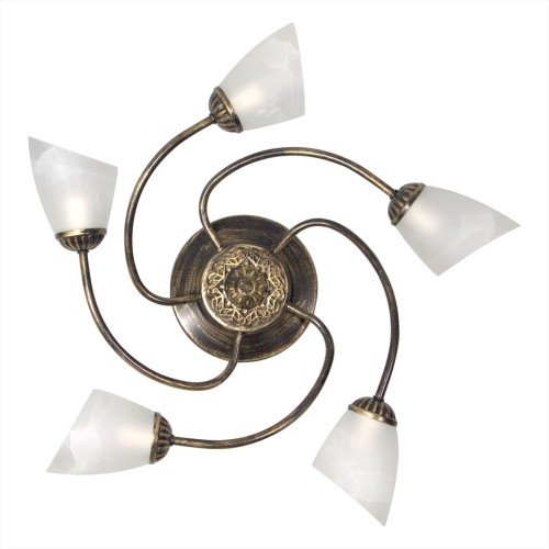 Люстра потолочная 5 плафонов S2147-5